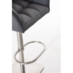 Taburete de bar Damaso E gris