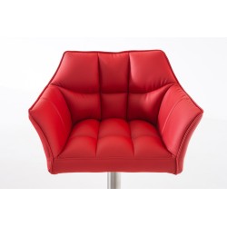 Taburete de bar rojo Damaso E