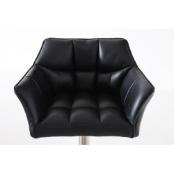 Taburete de bar negro Damaso E