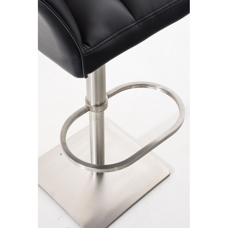 Taburete de bar negro Damaso E