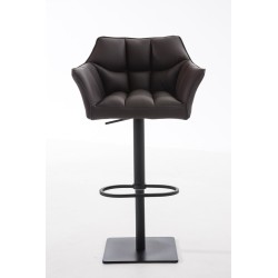 Taburete de bar marrón Damaso B