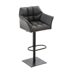 Taburete de bar Damaso B gris