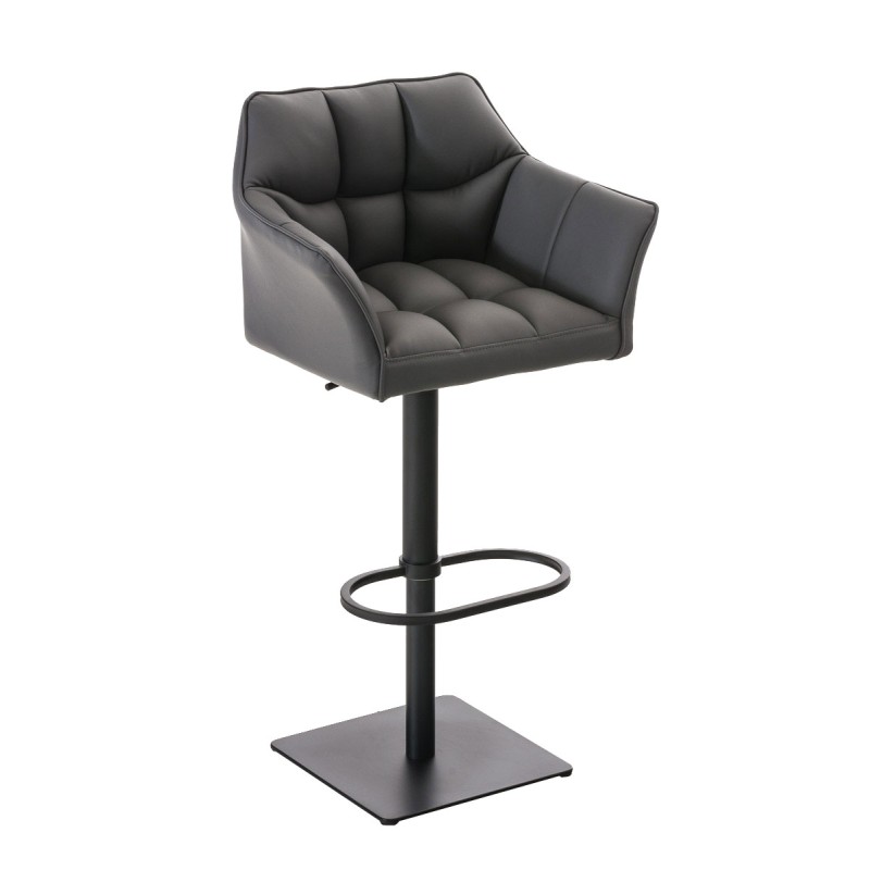 Taburete de bar Damaso B gris