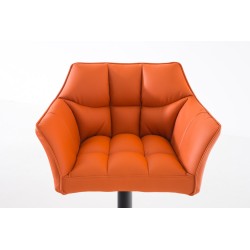 Taburete de bar naranja Damaso B