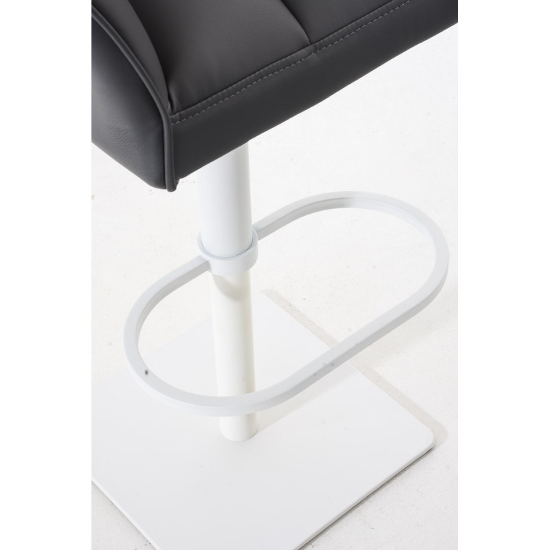 Taburete de bar gris Damaso W