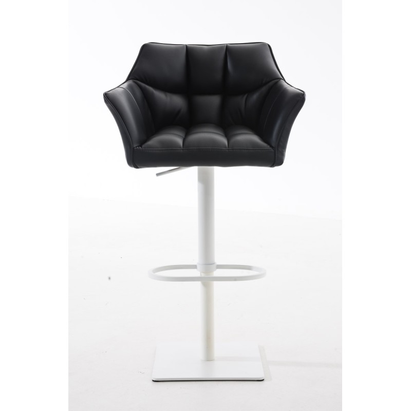 Taburete de bar negro Damaso W
