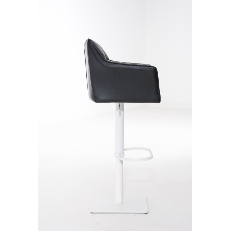 Taburete de bar negro Damaso W