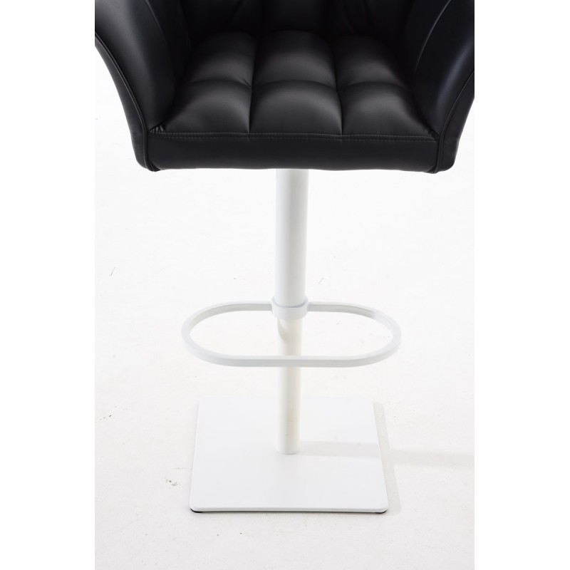 Taburete de bar negro Damaso W